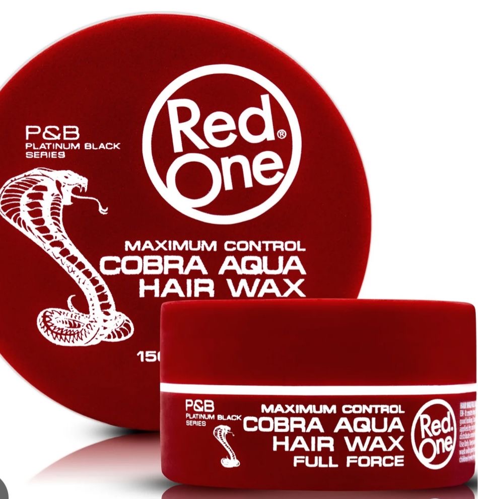 Red one cobra aqua hair wax