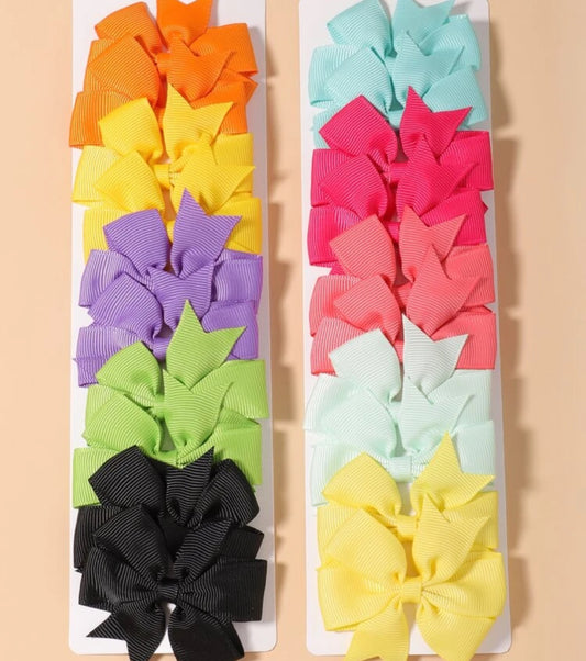 Girls Hair Bow Clips