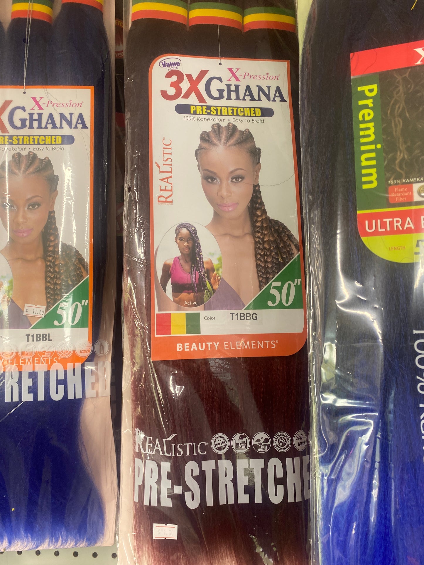 3X Ghana Braid 50''