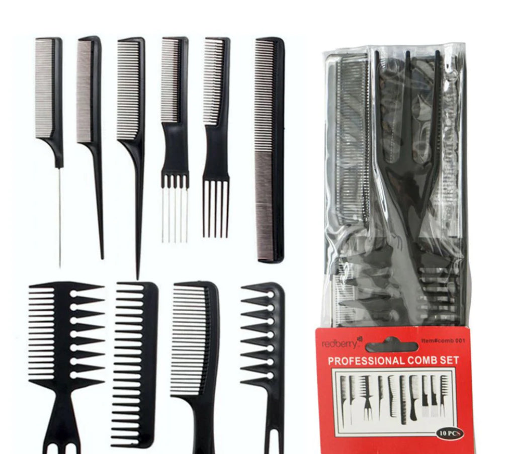 10pcs Comb Set