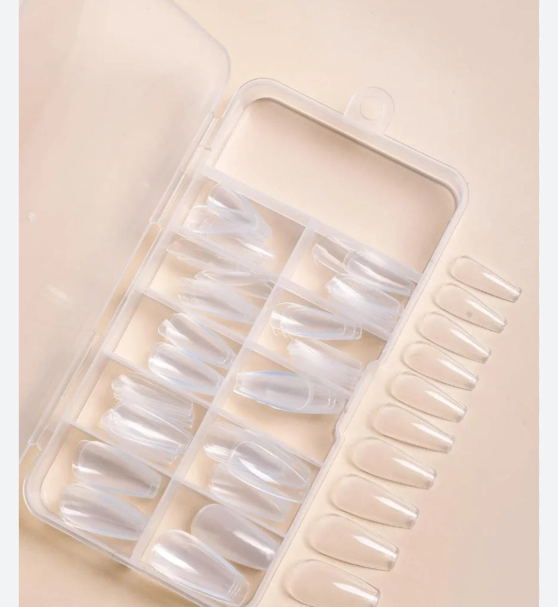 Medium coffin nail tips