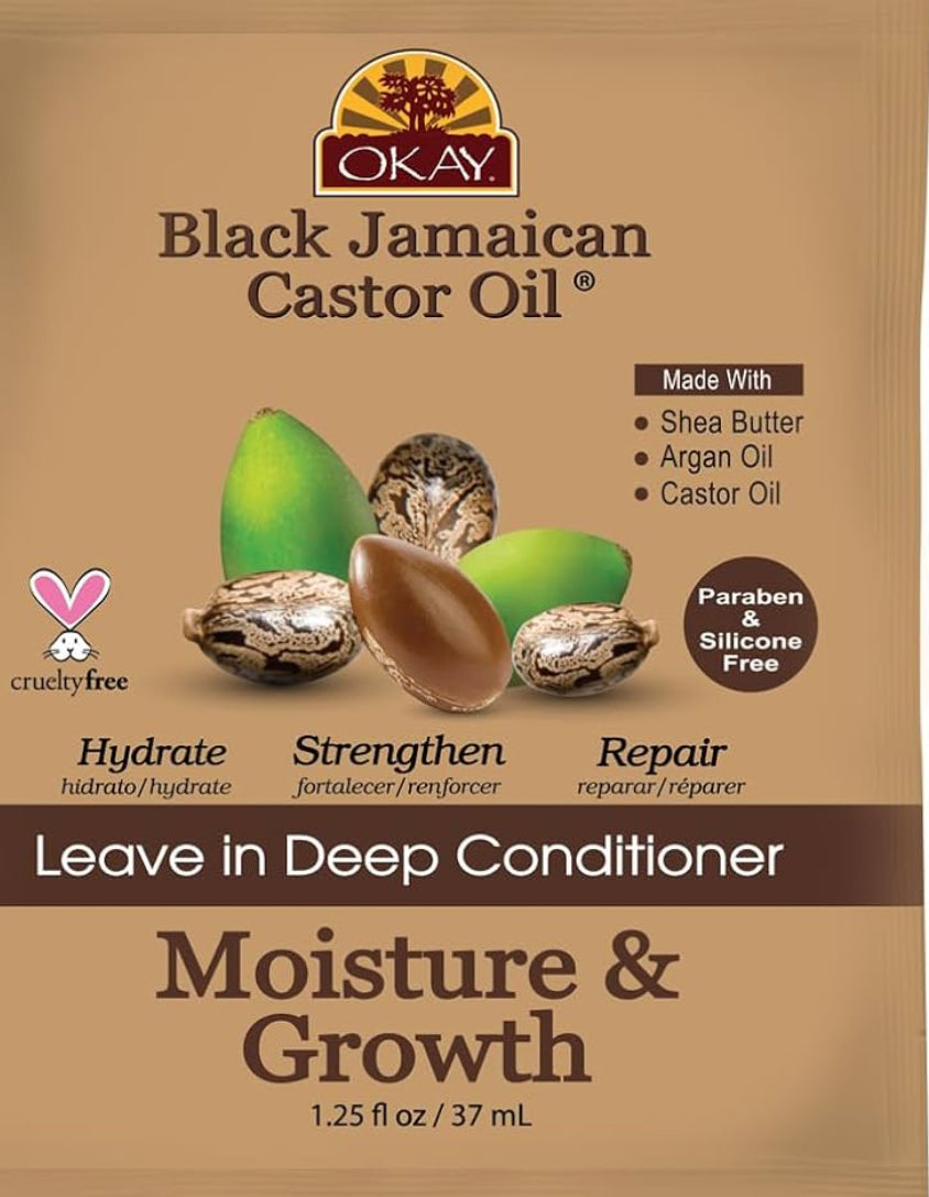 Black Jamaican castor oil leave-in deep conditioner