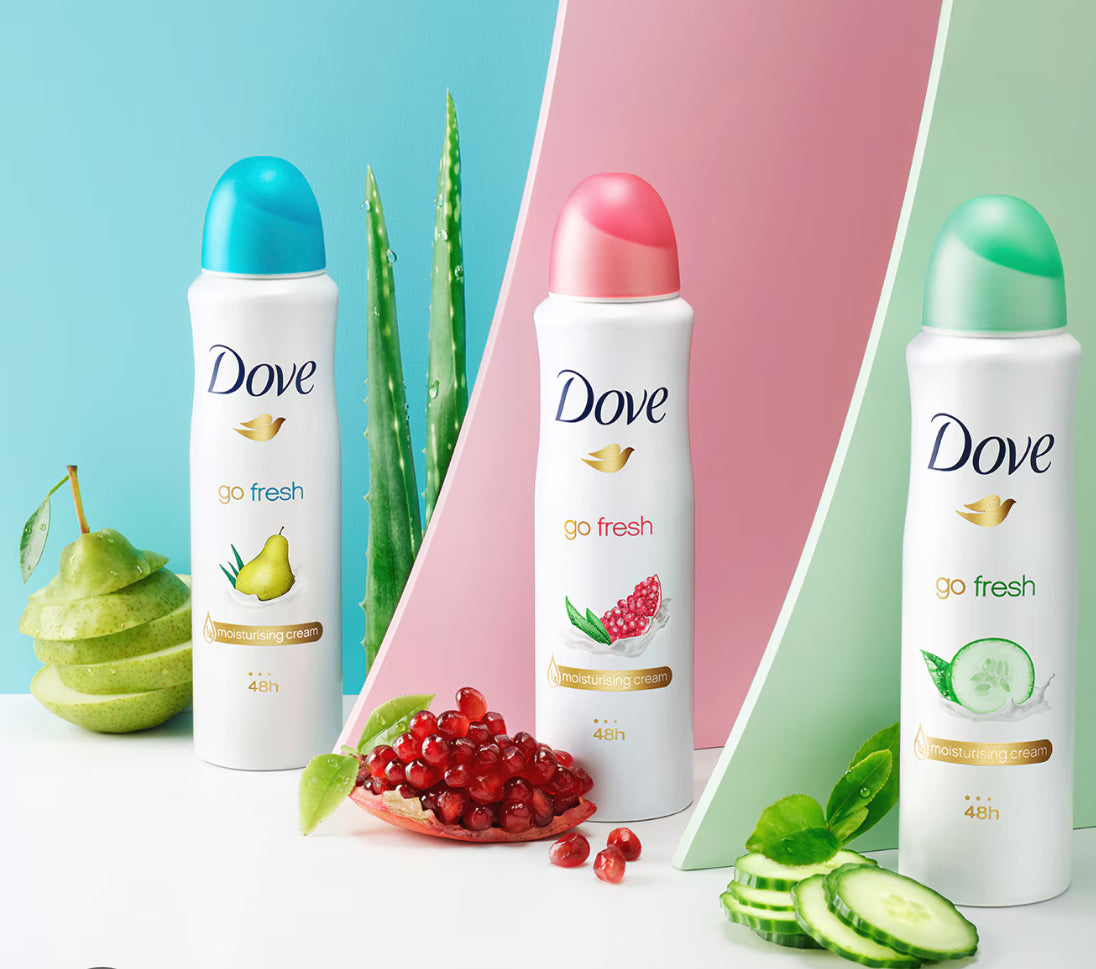 Dove Spray- go fresh