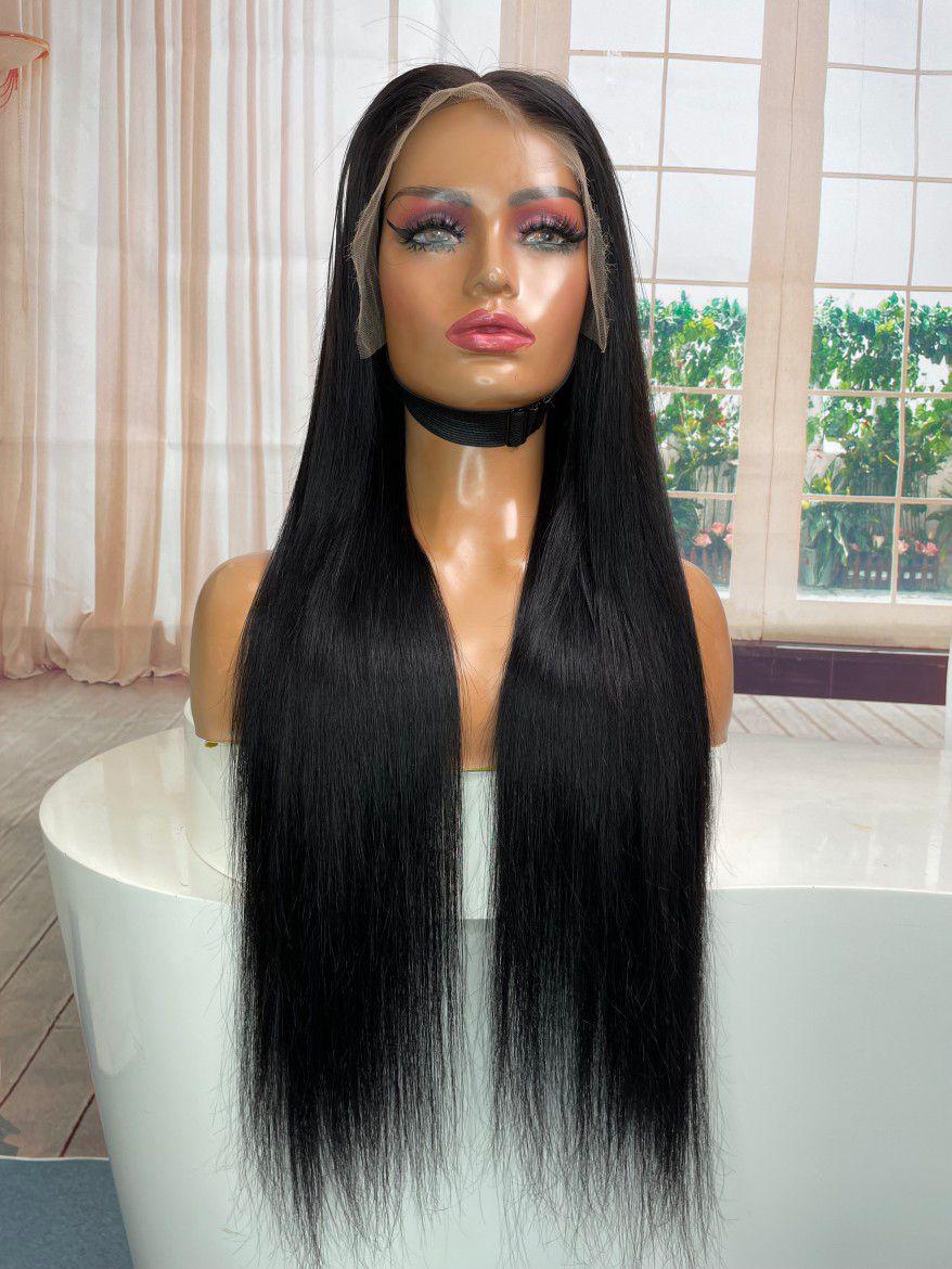 12A Glueless HD 5x5 CLOSURE 200% Density wig 100% HUMAN HAIR