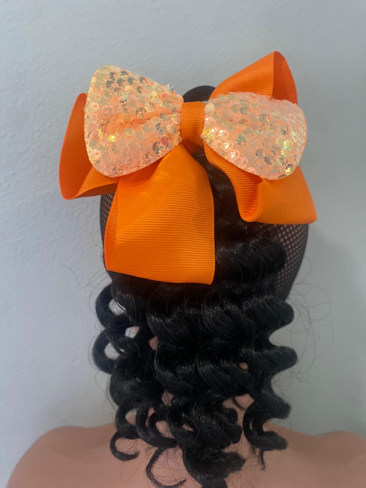 curly hair ponytail & hair-bow Kids