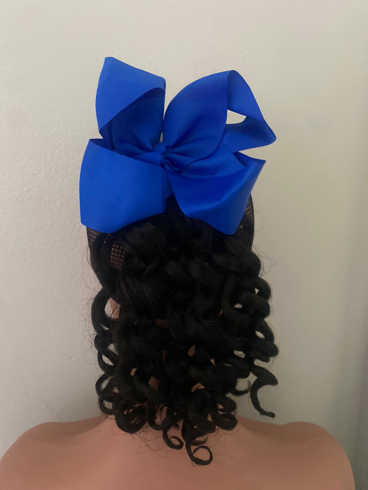 curly hair ponytail & hair-bow Kids