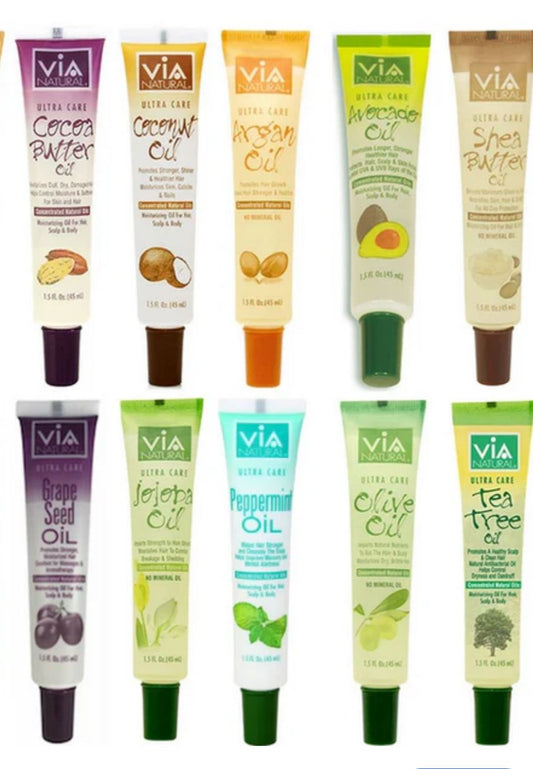 Hair oils tube