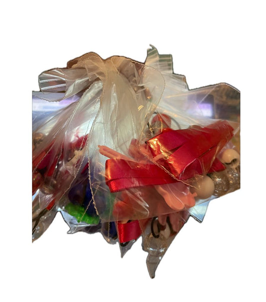 Mix bag accessories bubbles/hair brooch/hair ribbon
