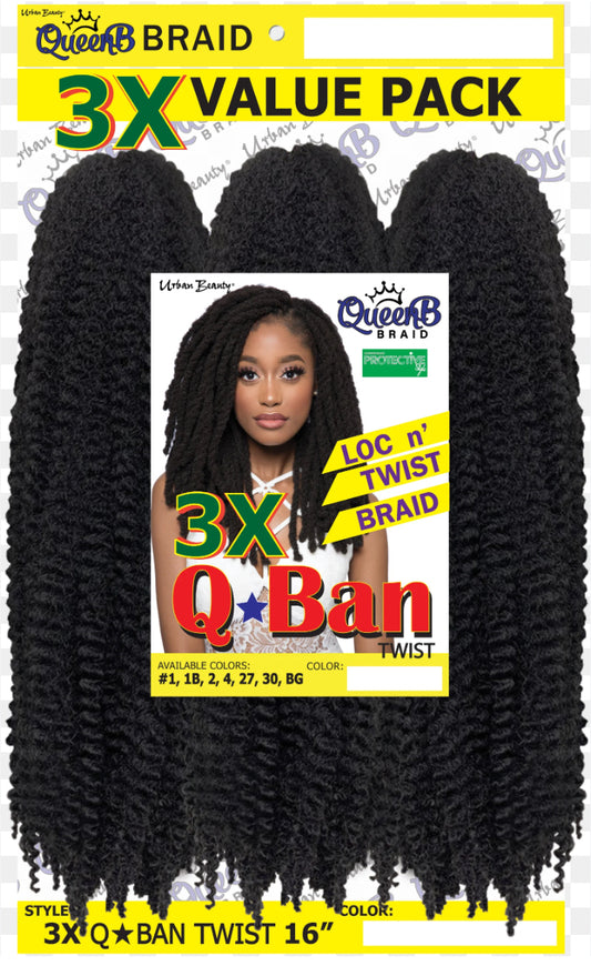 QueenB Loc n Twist braid