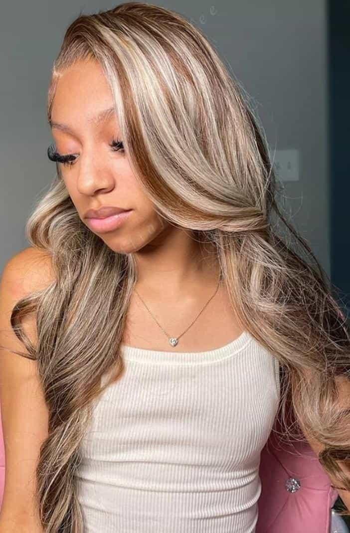 28inch 13x4 Highlight Frontal wig
