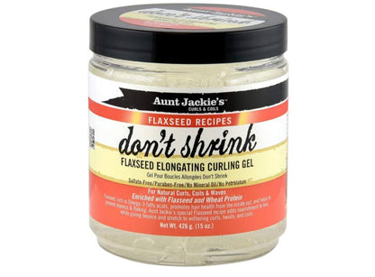 Aunt Jackie's don't shrink Flaxseed Elongating Curling Gel