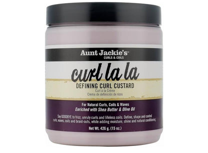 Aunt Jackie's curl la la Defining Curl Custard