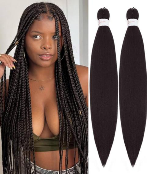 2X X-PRESSION PRE-STRETCHED BRAID 48″